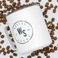 White 12 oz Window Seat X MIIR Camp Cup in Coffee Beans