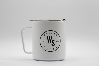 White 12 oz Window Seat X MIIR Camp Cup